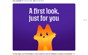 Firefoxのロゴにいた“あの狐”が外へ出てきた　Mozilla新マスコット「Kit」が気になる理由